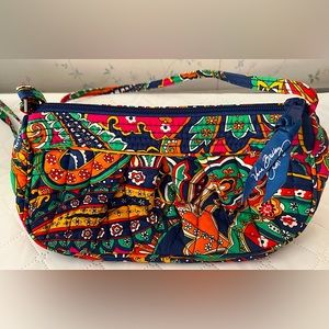 Vera Bradley Frannie Venetian Paisley Small Crossbody Bag, Like New